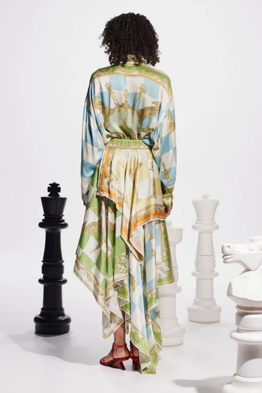 Alemais Checkmate Shirt - Multi Coloured