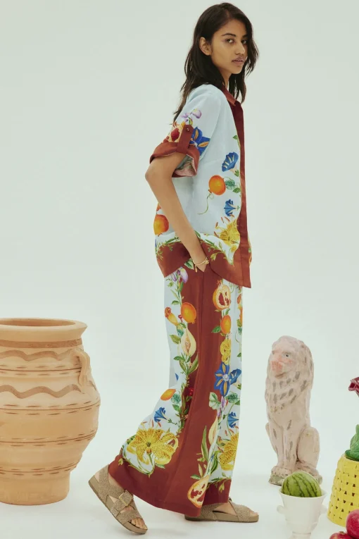 Alemais Dahlia Pant - Multi Coloured