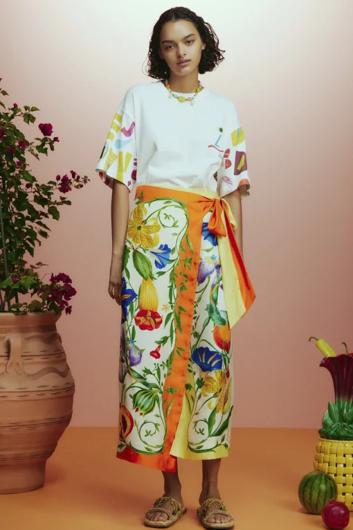 Alemais Nadia Tee - White