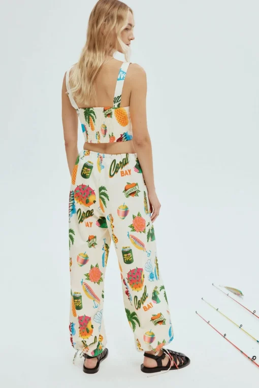 Alemais Samaki Pant - Multi Coloured