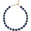 Alouette Design Barrel Necklace - Lapis
