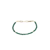 Alouette Design Seed Bracelet - Emerald