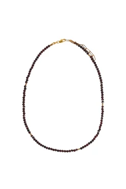 Alouette Design Seed Necklace - Chocolate