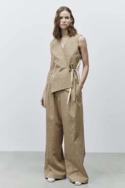 Alysi Polo Gilet - Sand