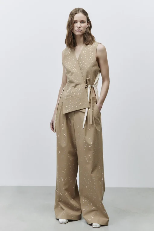 Alysi Polo Gilet - Sand