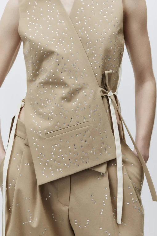Alysi Polo Gilet - Sand