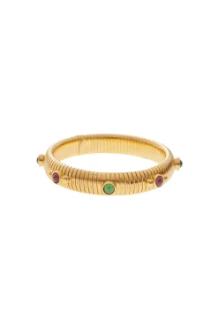 Ben Amun Snake Bangle - Gold
