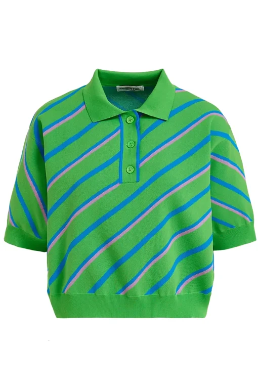 Essentiel Antwerp Farfalla Polo - Green