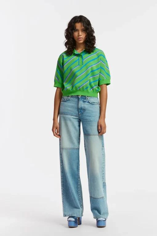 Essentiel Antwerp Farfalla Polo - Green