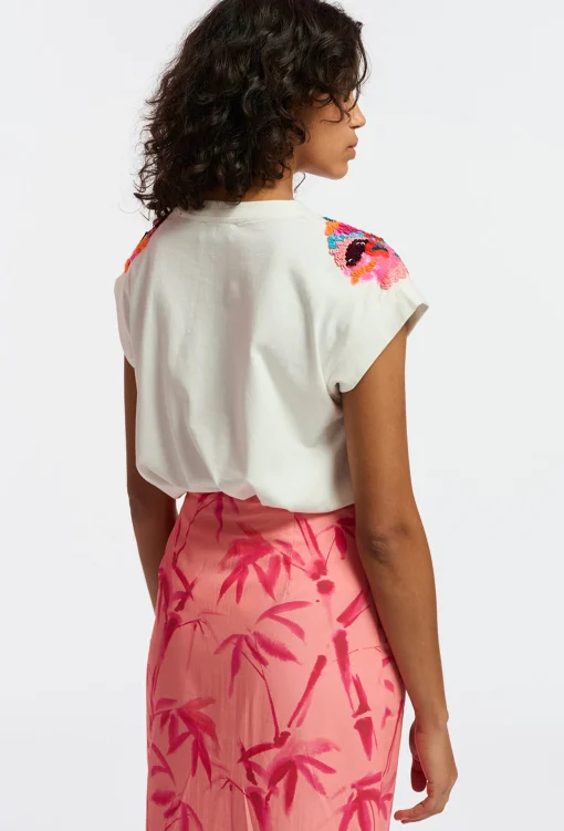 Essentiel Antwerp Fequins Tee - White