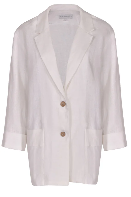 Estilo Emporio Balth Blazer - White