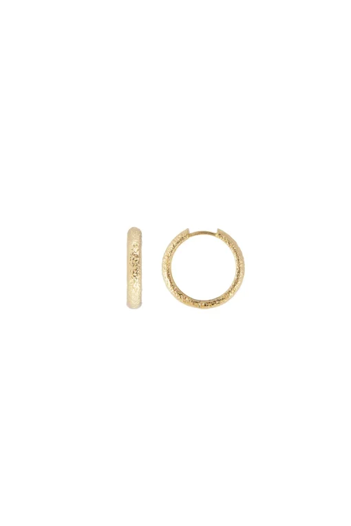 Fairley Antique Hoop - Gold