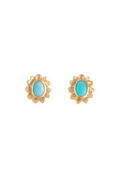 Fairley Bloom Studs - Gold