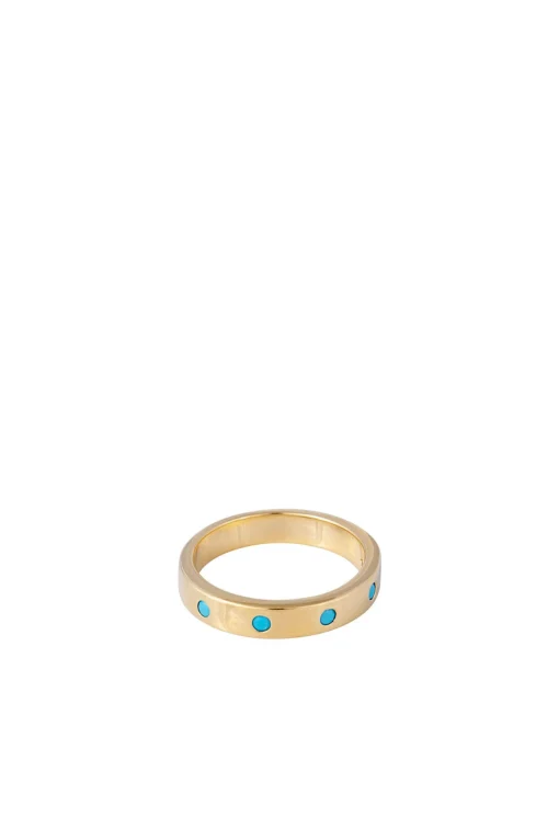 Fairley Cheetah Ring - Turquoise