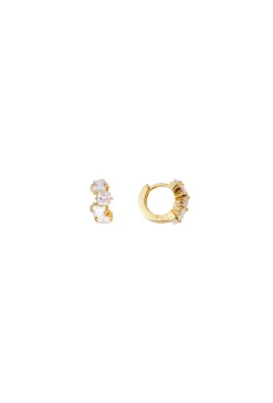 Fairley Cluster Huggies - Gold