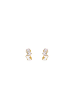 Fairley Cluster Huggies - Gold