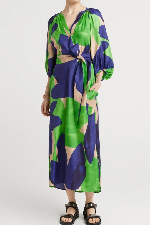 Husk Adela kaftan - Print