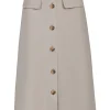 Husk Arabella Skirt - Stone