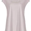 Husk Beaded Tee - Putty
