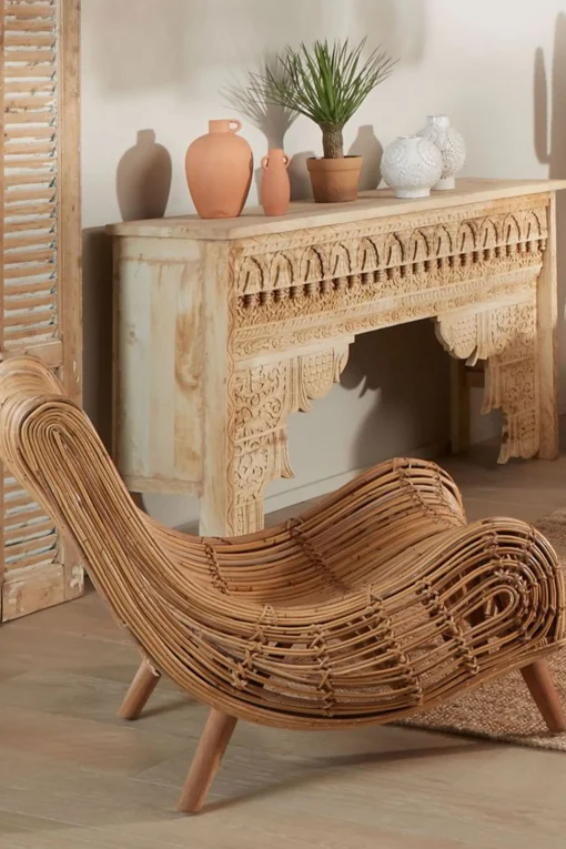 Husk CHAIR LOUNGE - Rattan