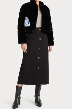 Husk DANIKA JACKET - Black