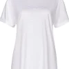 Husk Embroidered Tee - White