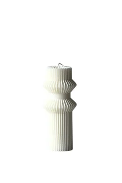 Husk Freya Candle - Ivory