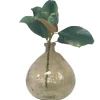 Husk Glass Vase - Brown Tortoise