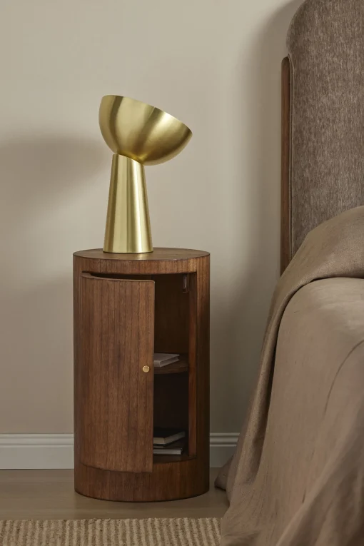 Husk Hugh Lamp - Gold