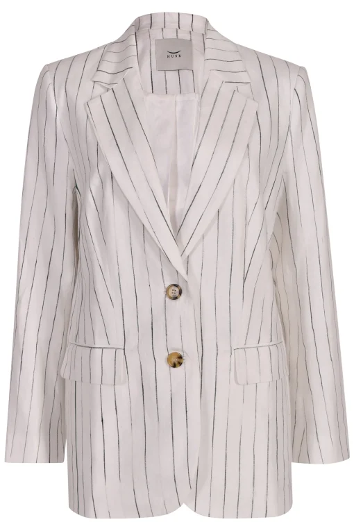 Husk LAUREN BLAZER - White Black