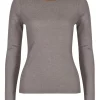 Husk MERINO CREW - Stone