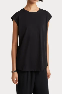 Husk Muscle tee - Black