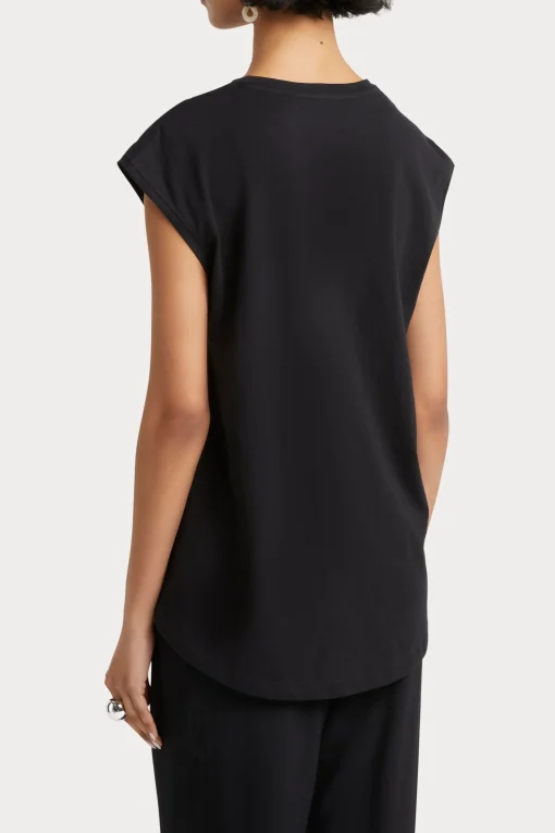 Husk Muscle tee - Black