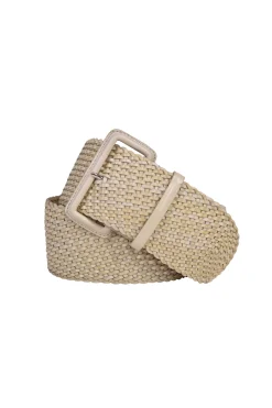 Husk Oia Belt - Latte