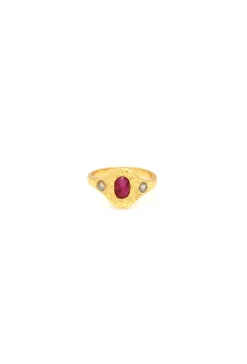 Husk Rubik Ring - Gold