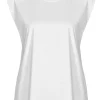 Husk Tailored tank - White