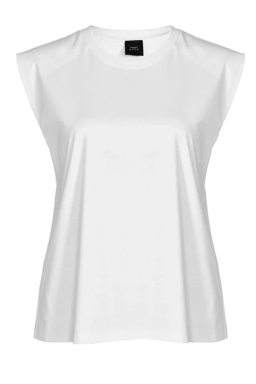 Husk Tailored tank - White