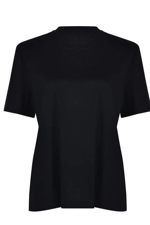 Husk Tailored tee - Black