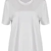 Husk Tailored tee - White