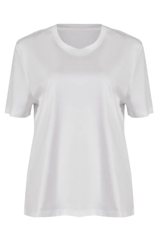 Husk Tailored tee - White