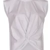 Husk Twist tank - White