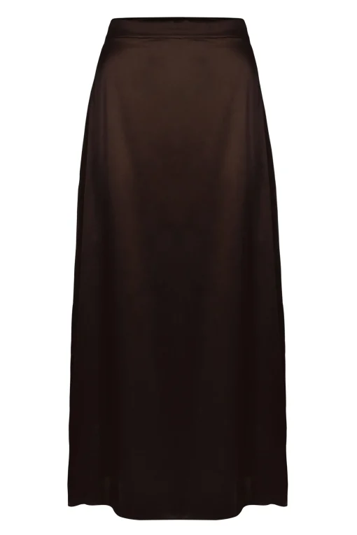 Husk UMA SKIRT - Chocolate