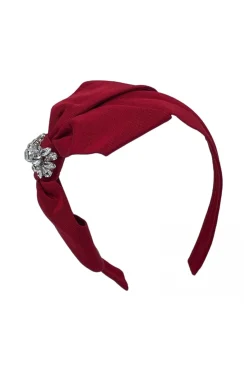 Jennifer Ouellette Lina Headband - Red