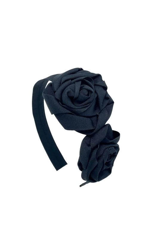 Jennifer Ouellette Rosa Headband - Black