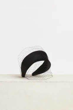 Jennifer Ouellette Viola Headband - Black