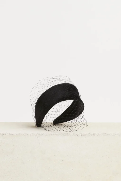 Jennifer Ouellette Viola Headband - Black