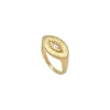 Louise Hendricks Pillar Ring - Gold