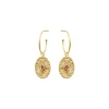 Louise Hendricks Verine Hoops - Burgundy
