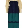 Lovebirds Peacock Dress - Multi Coloured