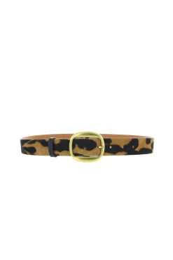Maison Boinet Lucca Belt - Leopard